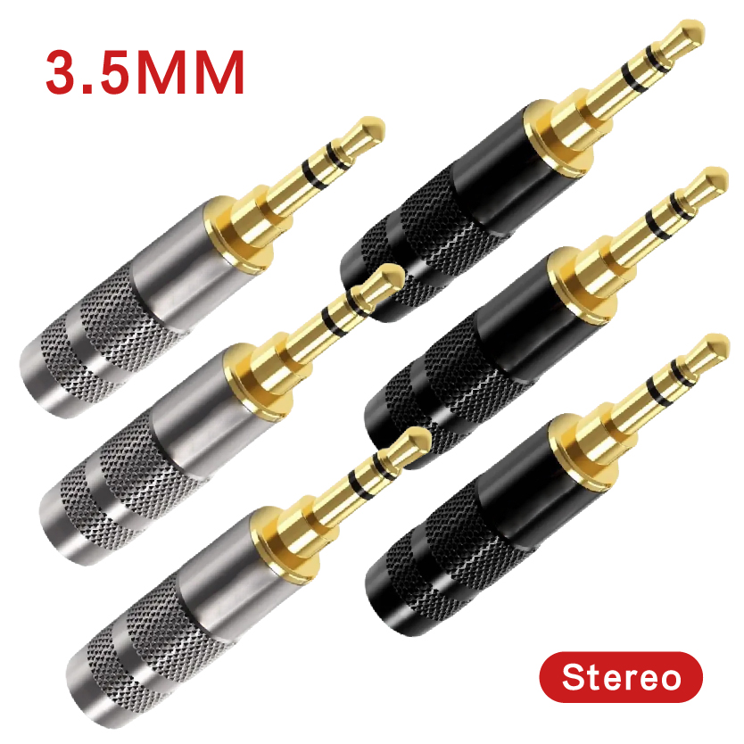 Audiophile Headphone Wired - Złącze audio 3.5mm, 3-pinowe, do słuchawek,