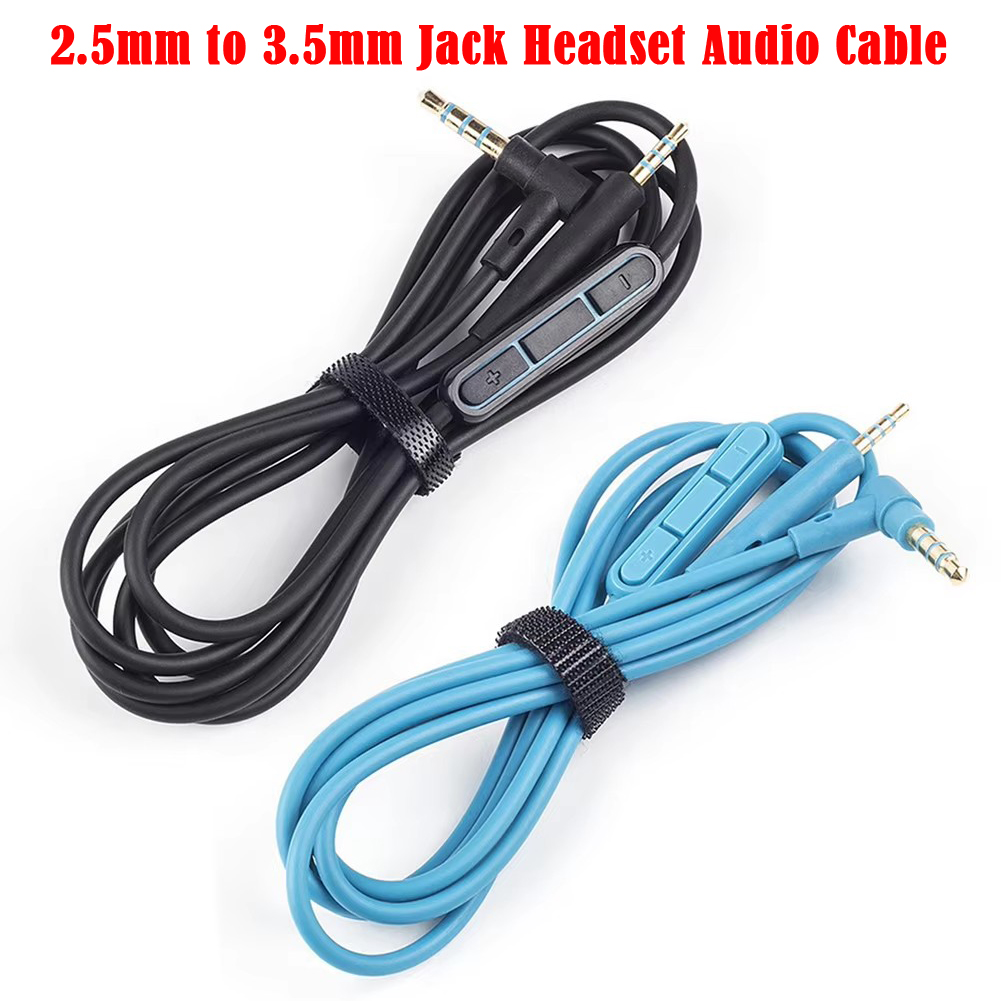 Wired Earphone Mic - Kabel audio 2.5mm na 3.5mm do