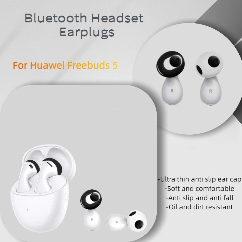 Silicone Ear Tip Replacement - Ultracienkie zatyczki do uszu zestawu słuchawkowego